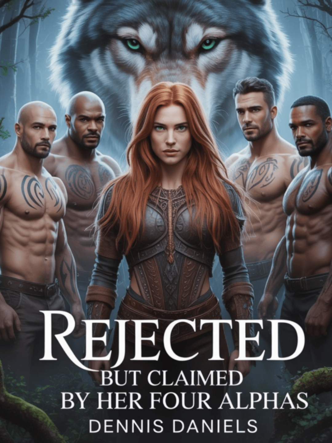 Rejected But, Claimed By Her Four Alphas