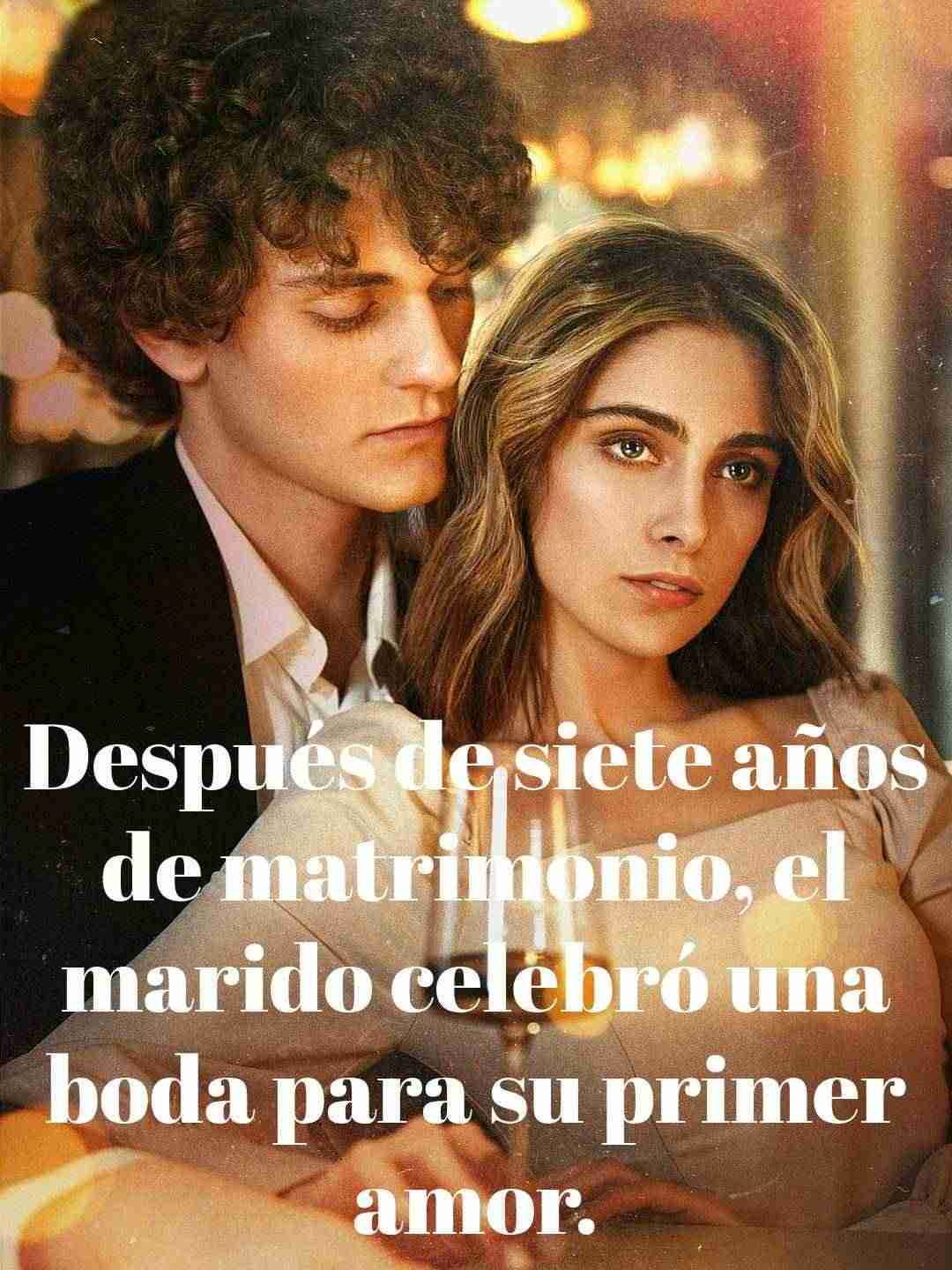 Después de siete años de matrimonio, el marido celebró una boda para su primer amor.